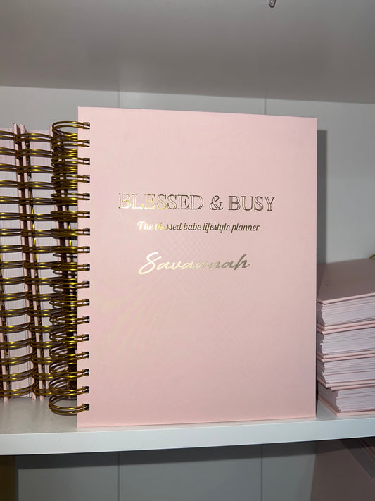 Personalised - Daily Lifestyle Planner