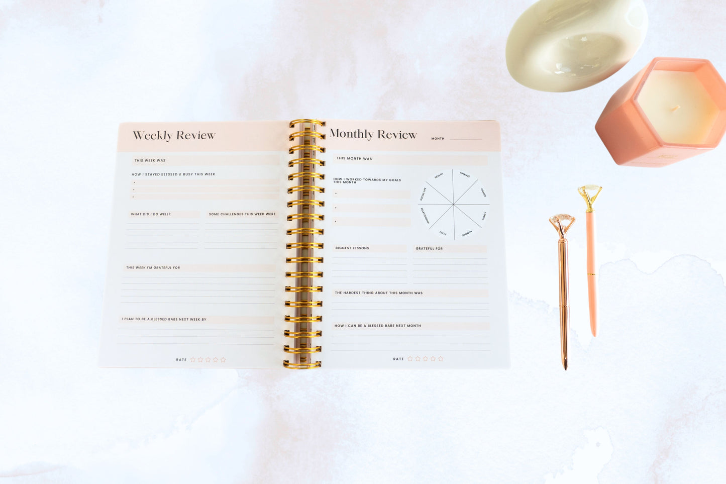 Daily Lifestyle Planner